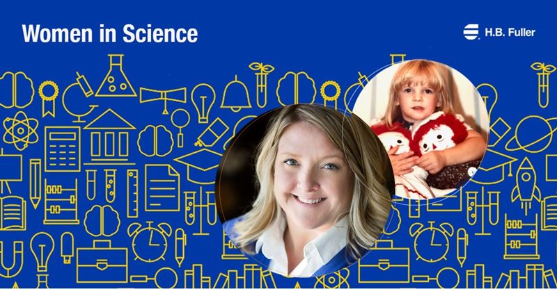 H.B. Fuller is celebrating women in science with Kirstin Hedin, Global Product Management and Marketing, Hygiene, Health, and Consumable Adhesives.